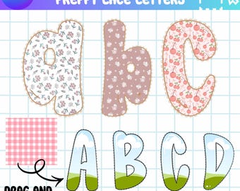 Preppy lace Canva alpha template, Lace Border Alphabet, Canva Frame, Lace Doodle Letters, Canva Frame Monogram, Canva Drag and Drop Letters