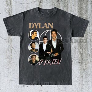Dylan O&#39;Brien Shirt, Teen Wolf Shirt, Movie Fan Tee, Actor Graphic Tee, Gift For Him, Casual Wear, TV Show Apparel, Movie Lover Gift MN32