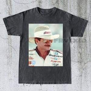 Dale Earnhardt Shirt, NASCAR Legend Tee, Racing Fan Gift, Vintage Race T-shirt, Motorsports Apparel, Collectible Memorabilia MN21