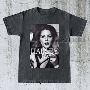 Halsey Shirt, Music Band Tee, Concert Merchandise, Unisex T-shirt, Fan Gift, Music Artist Apparel, Gift For Music Lovers, Star T-Shirt MN56