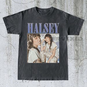 Halsey Shirt, Music Band Tee, Concert Merchandise, Unisex T-shirt, Fan Gift, Music Artist Apparel, Gift For Music Lovers, Star T-Shirt MN55