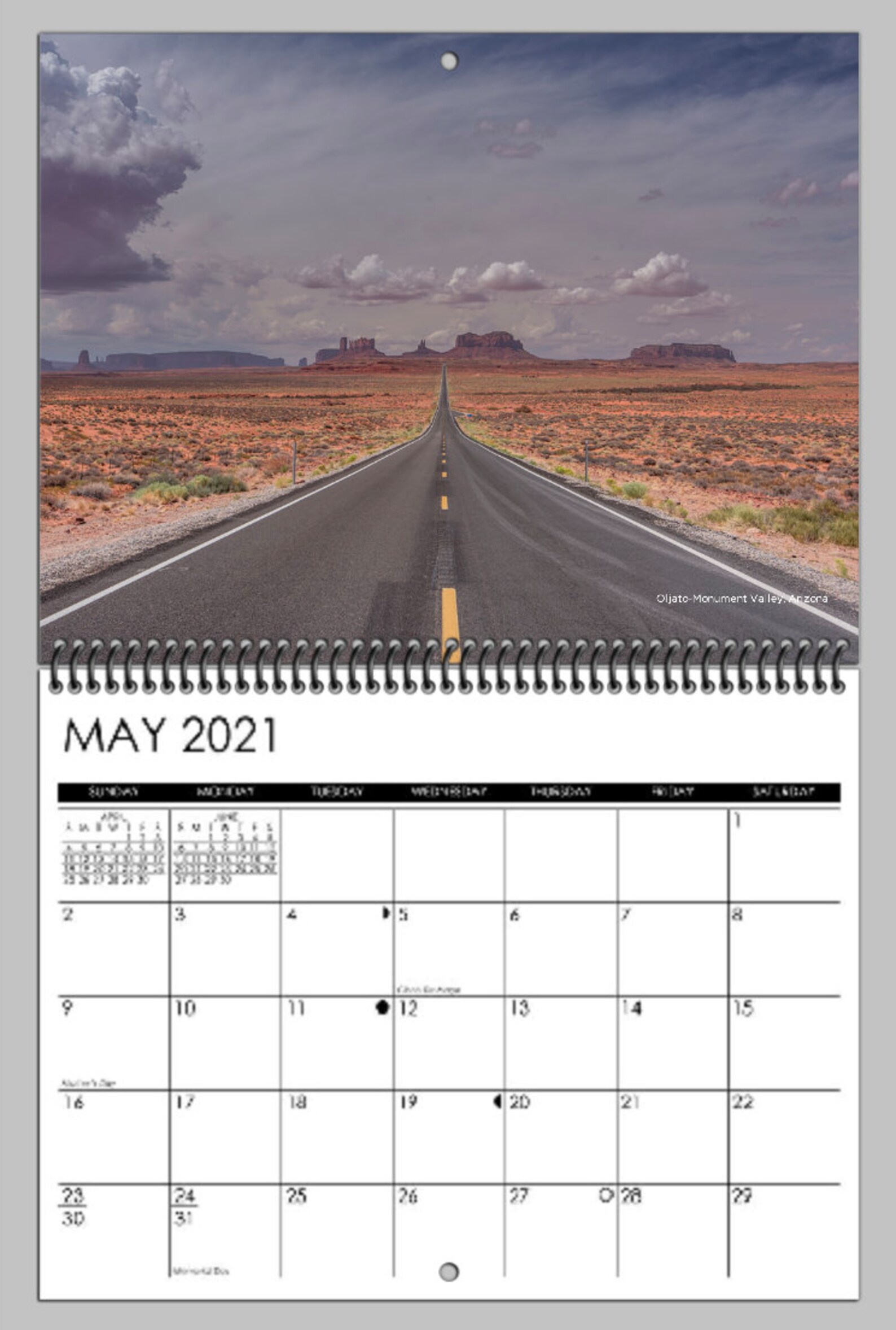 2021 Landscape Photography Calendar | Etsy