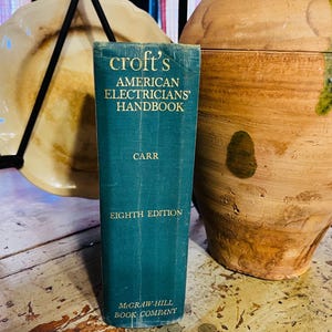 Vintage 1961 Croft's American Electrician's Handbook - meer dan 1000 pagina's! - Pensioencadeau!