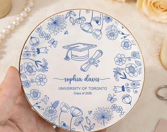 Porta-joias de formatura, presente de formatura para ela, presente para a turma de 2026, presente para a filha que se forma, formatura da faculdade, porta-joias personalizado