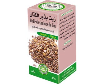 Organic Cold-Pressed Flaxseed Oil: Moroccan Linseed Oil for Skin & Hair