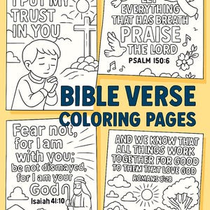 25 Bible Verse Coloring Pages