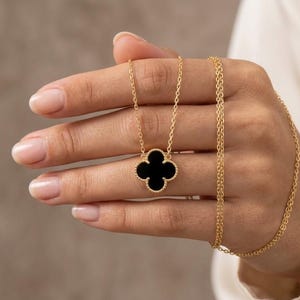 gold necklace van cleef necklace