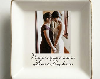 Custom Photo Trinket Tray, Photo Gifts for Mothers Day Gift, Mom Ring Dish, Jewelry Storage, Gifts for Mom Photo Gift, Photo Trinket Dish