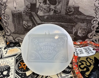Gothic Christmas Spirit Board Silikonform | Gruselige Feiertage Ornament