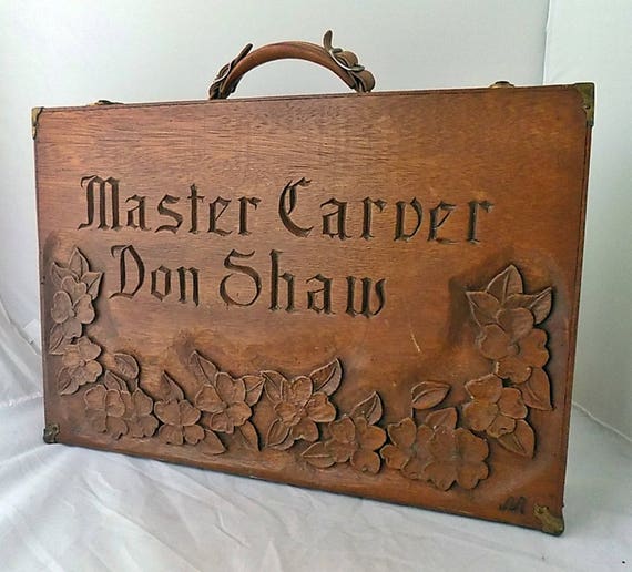 wood carver tool box