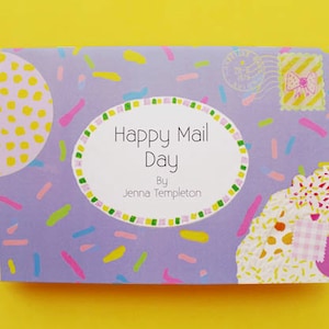 Zine Happy Mail Day | Ideias para amigos por correspondência | Livro para amigos por correspondência