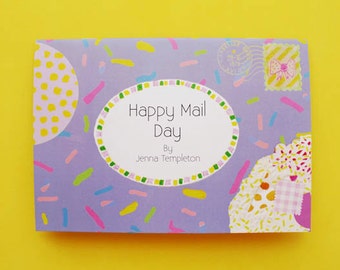 Happy Mail Day Zine | Pen Pal Ideas | Pen Pal Book