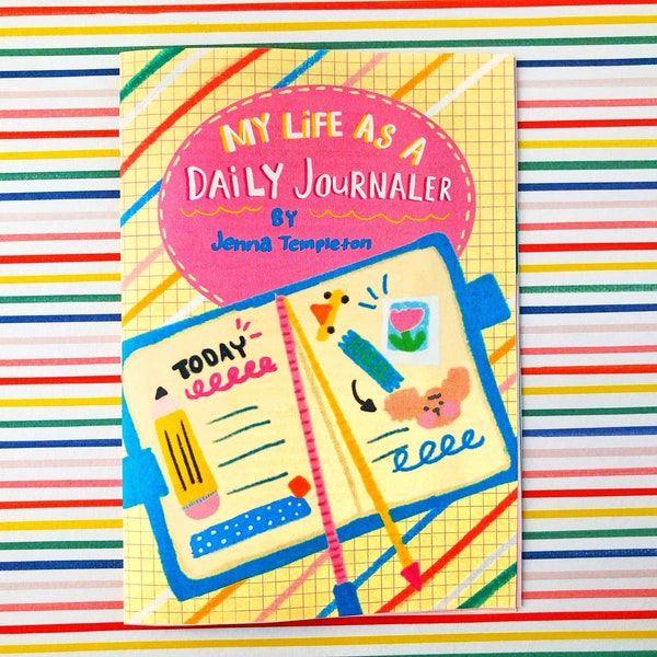 My Life as A Daily Journaler Zine | Journaling Zine | Daily Journal | Hobonichi Ideas Zine