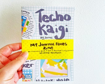 Techo Kaigi Zine / My Journals Zine / Hobonichi Journaling / Traveler's Notebook