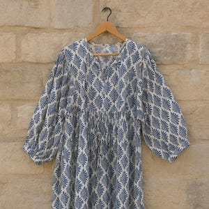 Cotton Dress for Women – Relaxed Fit, Soft and Breathable Long Maxi Dress Comfy Day wear Outfit