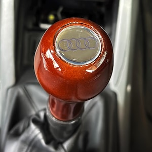 Fits Audi Gear Shift Knob - Universal Wooden Shifter Knob