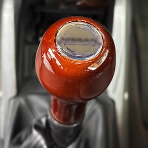 Fits Nissan Gear Shift Knob - Universal Wooden Shifter Knob