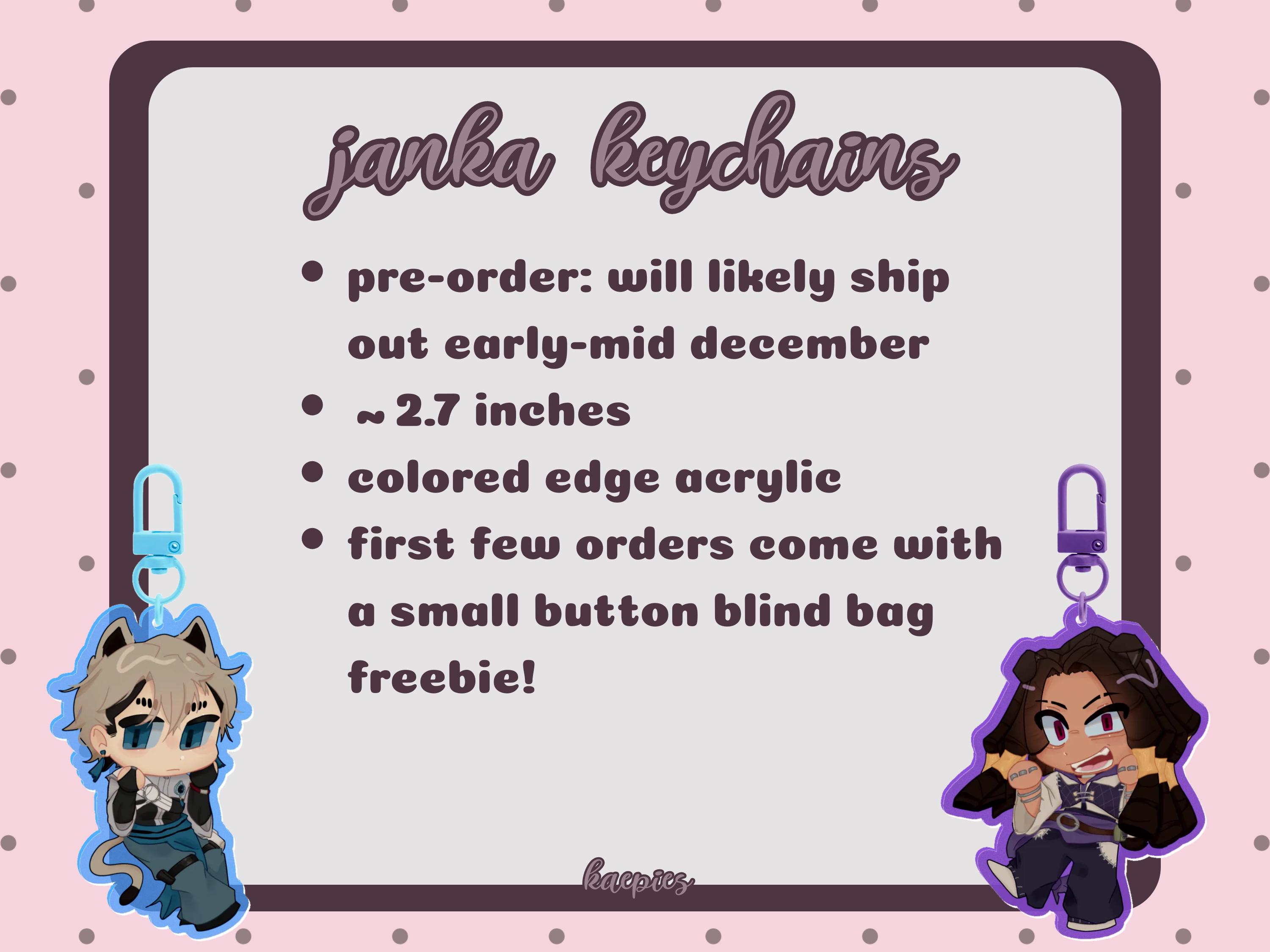 Zanka Keychain Jabber and Zanka Keychains! READ DESC! - Etsy