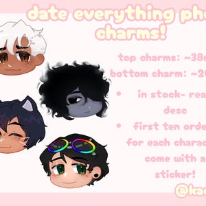 Date Everything Phone Charms! [FINAL RESTOCK]