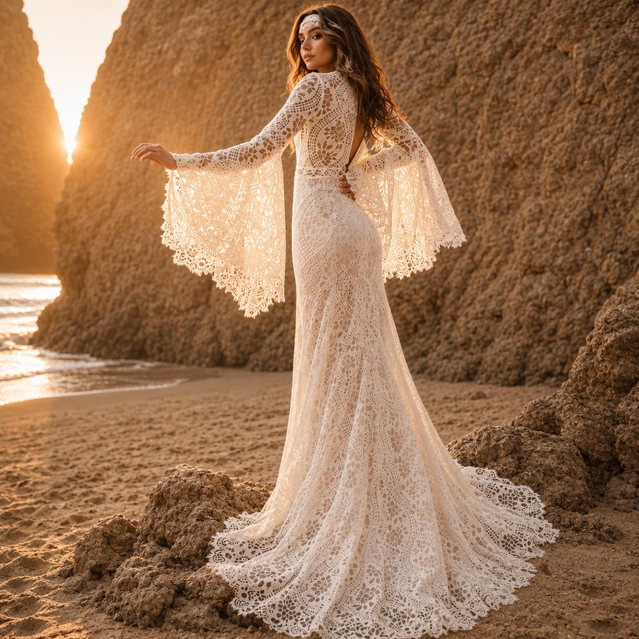 beach style wedding dresses nz Boho Wedding Dress: Where to find one