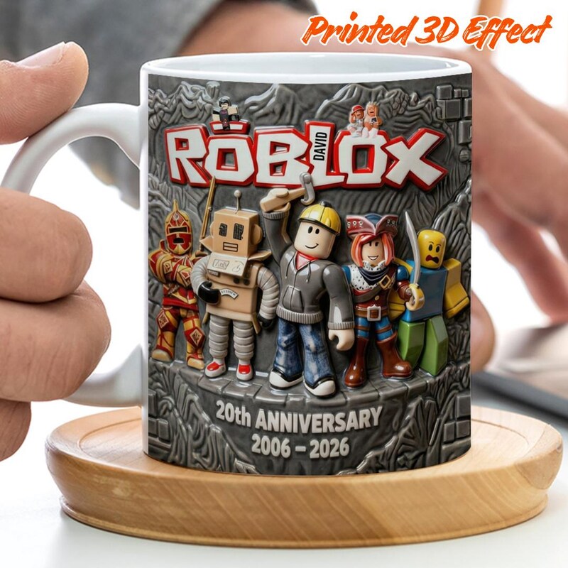 Roblox Man Face Mug Etsy Il Qgu4 