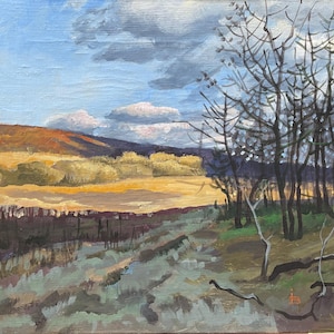 Sunny Day.  Acrylic on canvas, 30х34 cm. By Inna Barycheva