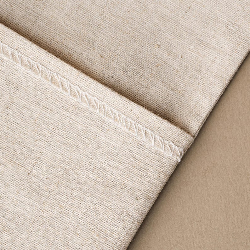 50pcs Linen Envelope Bag double Layer Custom logo with label, Jewelry pouch LIN-01 image 16
