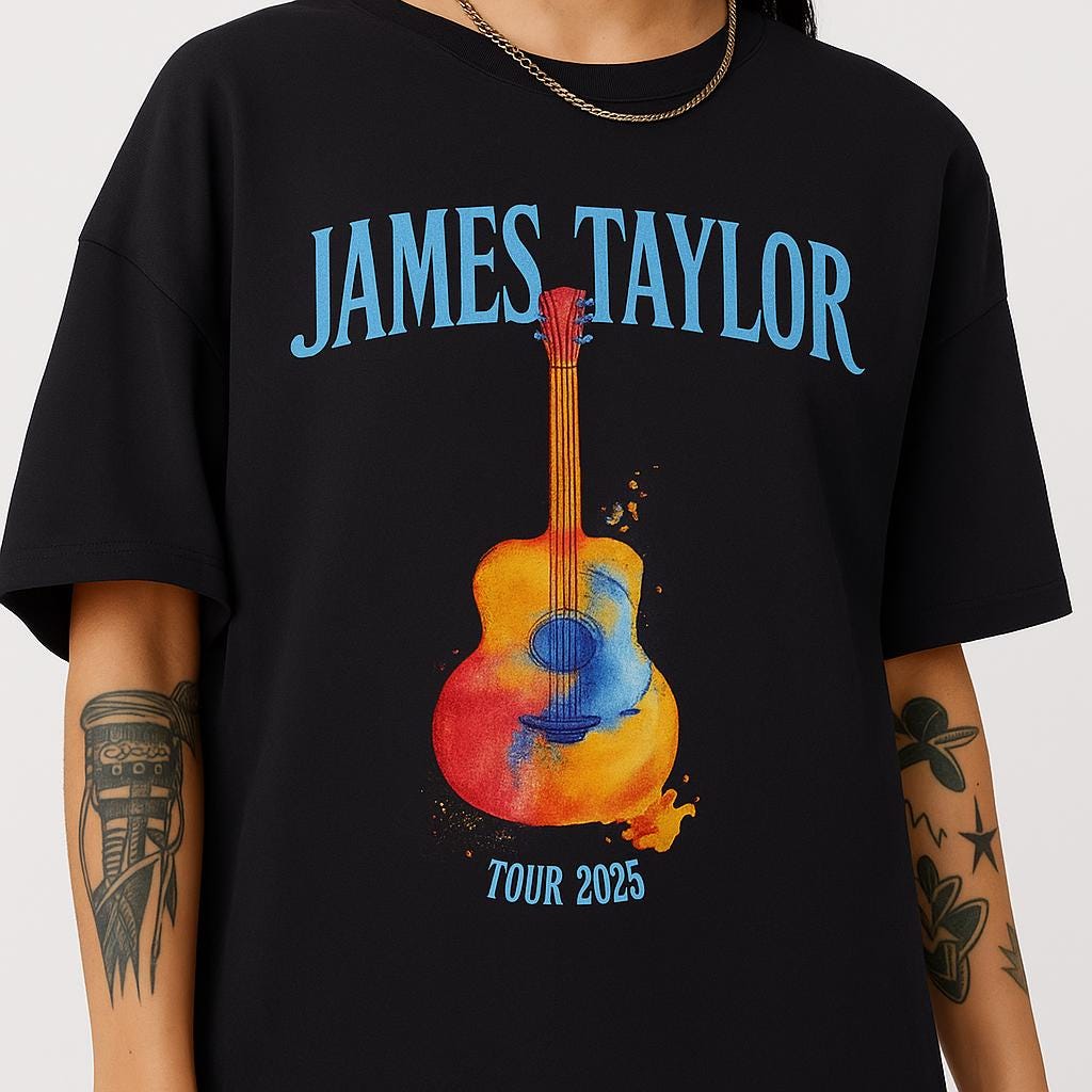 James Taylor T Shirt - Etsy