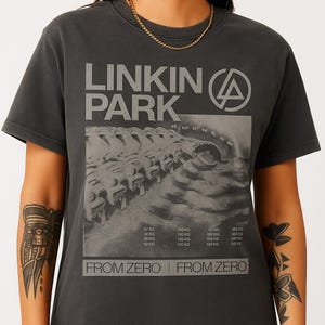 Linkin Park From Zero T Shirt, Vintage Linkin Park Band Tee, Nu Metal Rock Graphic Shirt, LP Fan Merch Unisex Top