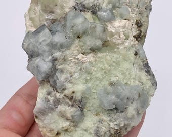 Natural Fluorescent Unknown Specimen Combined w/Pyrite & Phlogopite - Afghanistan 596gm