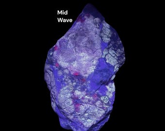 Hackmanite Specimen - Fluorescent Color Change Stone, Afghanistan (201Gm