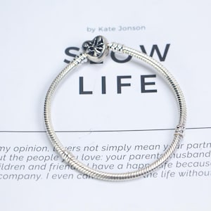 Pandora Moments Family Tree Heart Clasp Snake Chain Bracelet,Delicate Bangle for Women, S925 silver bracelet, Gift,Pandora charm bracelet