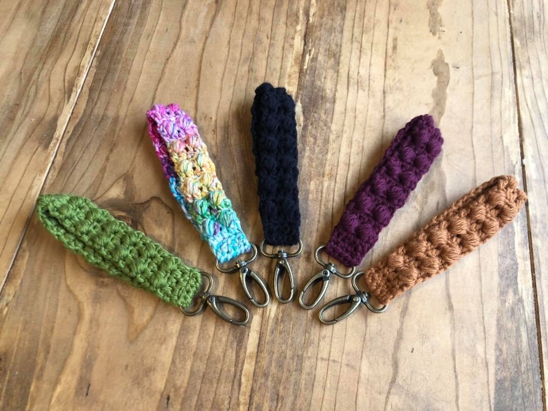 Boho Crochet Keychain PDF Pattern Etsy
