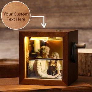 Custom Flip Book Frame Animation Machine, Mechanical Hand Motion Photo Album, Photo Flip Book Frame, Flipbook Gift Idea, Mother&#39;s day gift