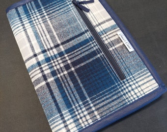 Tips Too case in Pendleton Wool Blue Plaid
