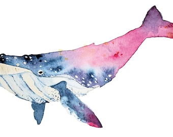 Blue Whale Giclee Print (Limited Edition of 20)