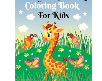 Libro para colorear imprimible para niños, 30 ilustraciones