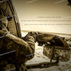 TITLE: &quot;Tribute to the Warfighter&#39;s Spirit&quot;, Matte Canvas, Stretched, 0.75&quot; (Multi-Size)