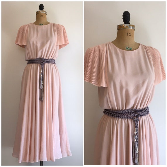 Vintage 1980s Pierre Cardin Boutique Dress 80s Pin