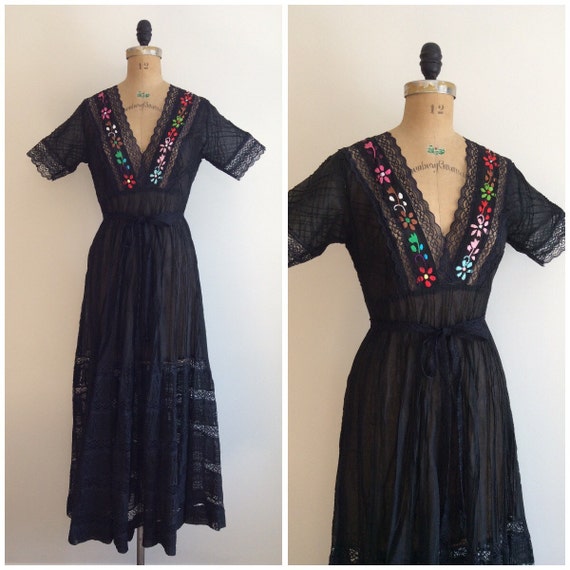 50s maxi dress
