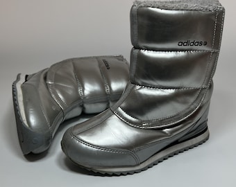 retro Adidas NEO silver moon boots