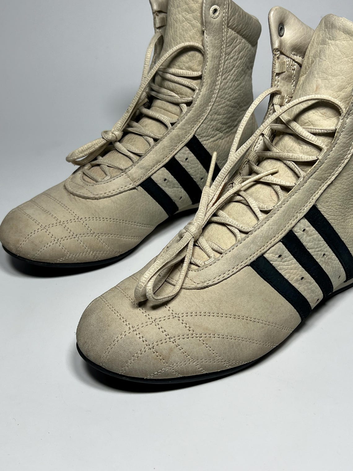 Adidas 2003 leather boxing boots, foto 2 di 5