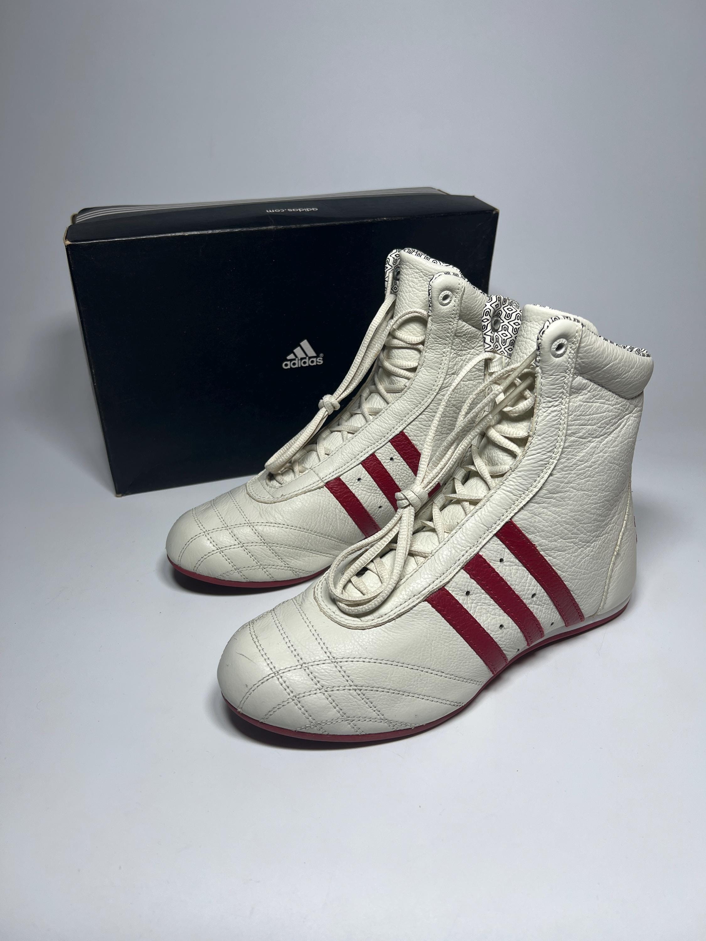 adidas gazelle silver green womens Vintage Adidas Adimed Stabil High Top Sneakers US 10  dla dushy