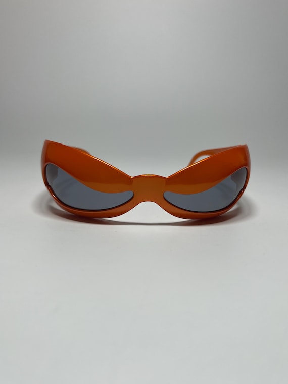 Linda Farrow by Jeremy Scott Alien Sunglasses - Etsy