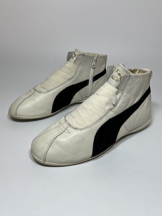 Puma, retro Puma laceless leather boxing boots