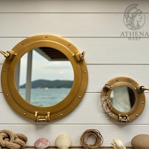 Shpwrecked Decoratve Shp Porthole Wndow, 12 | Porthole wndow, Nautcal decor, Porthole mrror