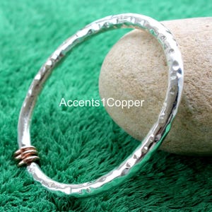 Thick Heavy Silver Bangle , 925 Sterling Silver Bangle , Handmade Bangle , Chunky Silver Bangle , Thick Heavy Silver Bangle , Christmas Gift