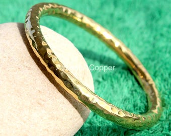 Pure 100% Solid Brass Bangle, Latest Design Bangle Bracelet, Bangle Bracelet, Handmade Bangle,Special Health Benefits Gift For Her