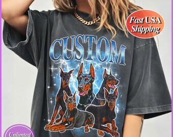 Camiseta pirata personalizada para mascotas, camiseta pirata retro desgastada para perros, camisetas personalizadas con colores cómodos para perros, camiseta con foto para mascotas, regalo para mamá perruna