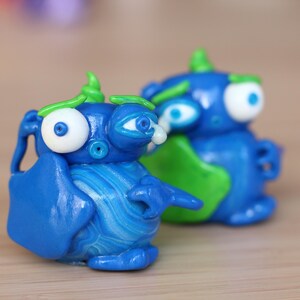 EmOCEANal Meepmoop (polymer clay friend)